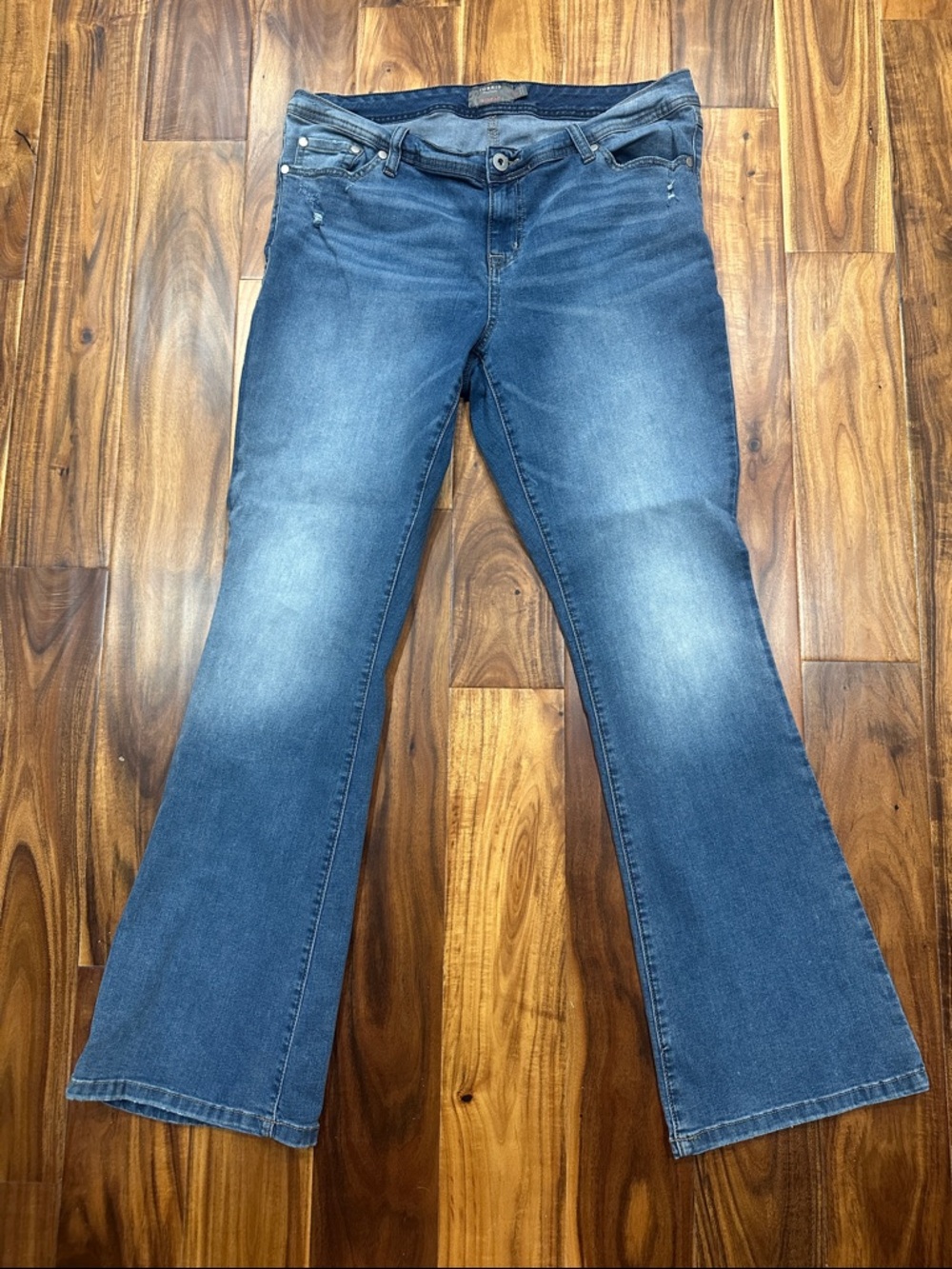 torrid size 16 Tall Luxe Slim Boot Jeans